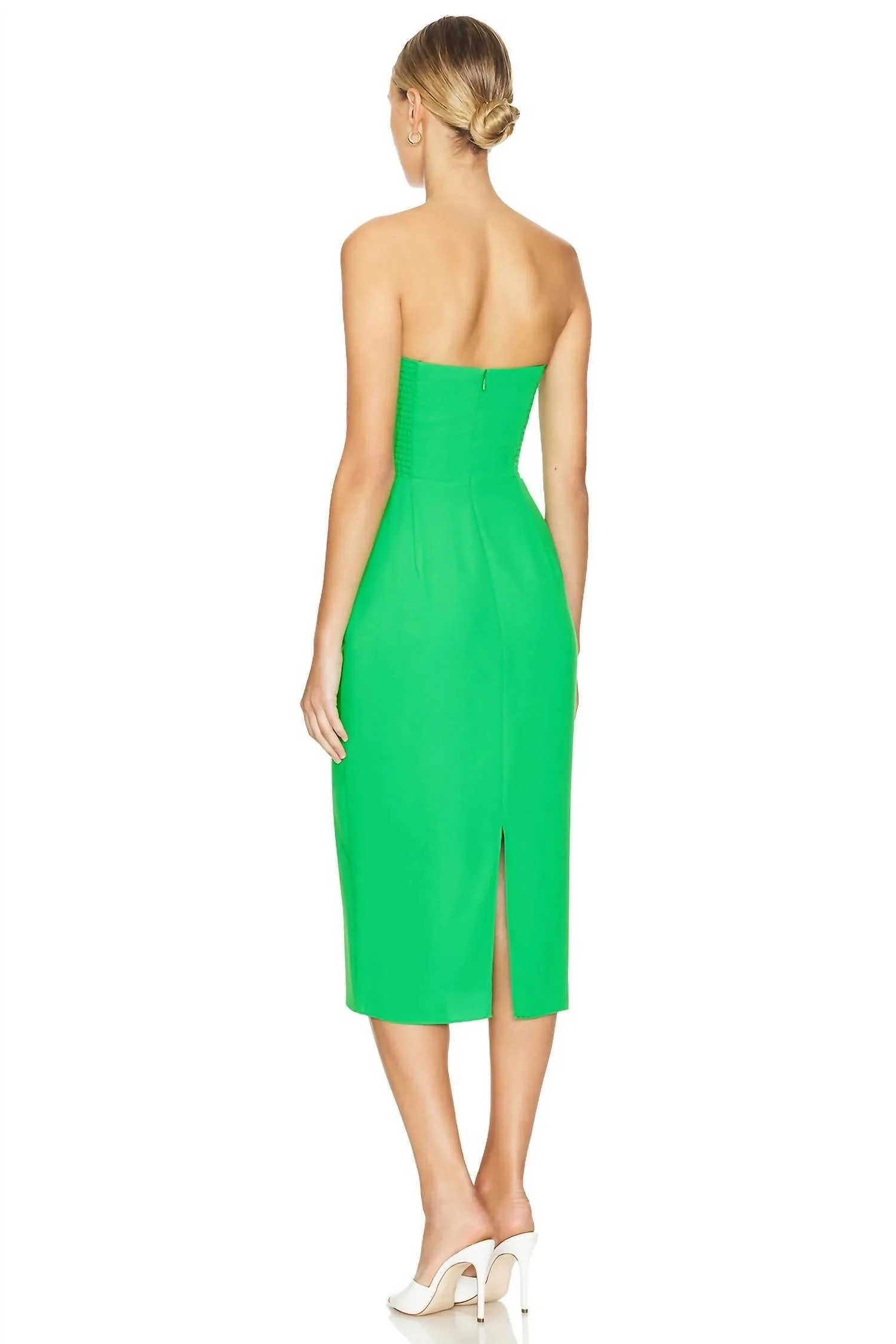 Amanda Uprichard - Meline Silk Midi Dress
