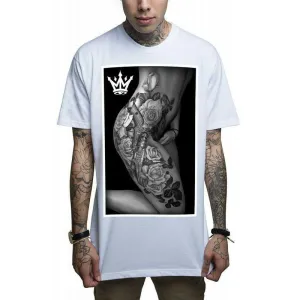 Body Art White Mens T-Shirt