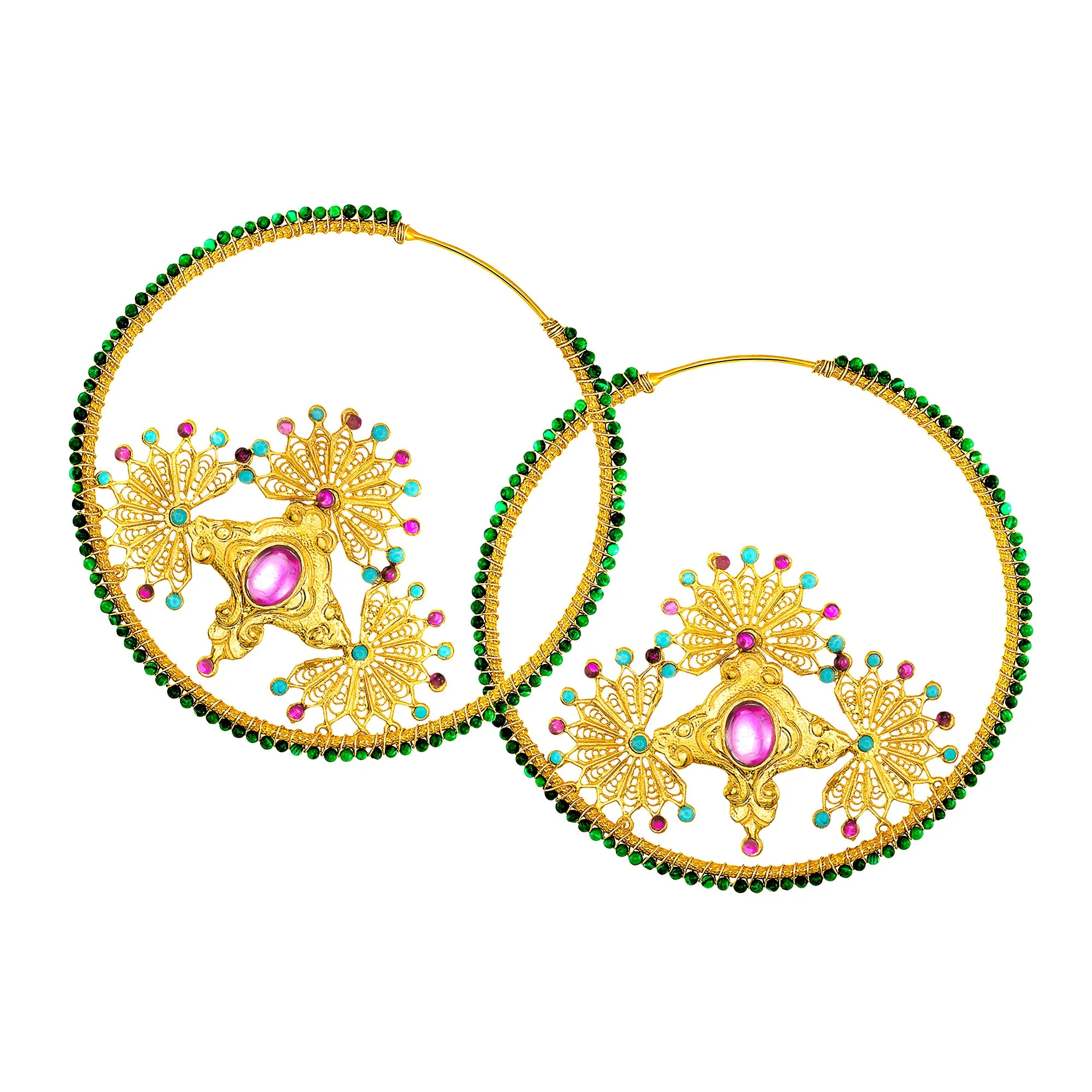 Boho Chic Hoops