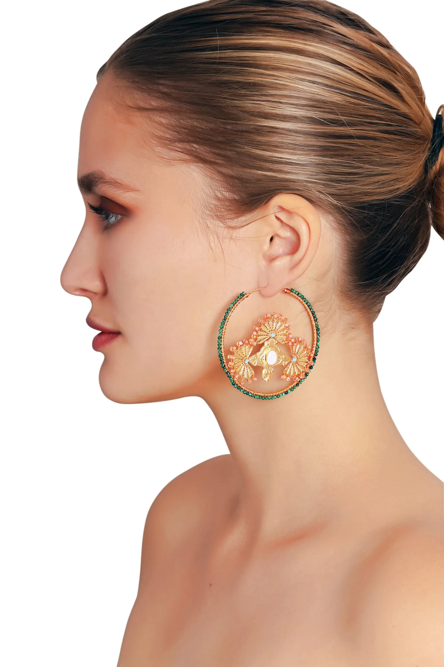 Boho Chic Hoops