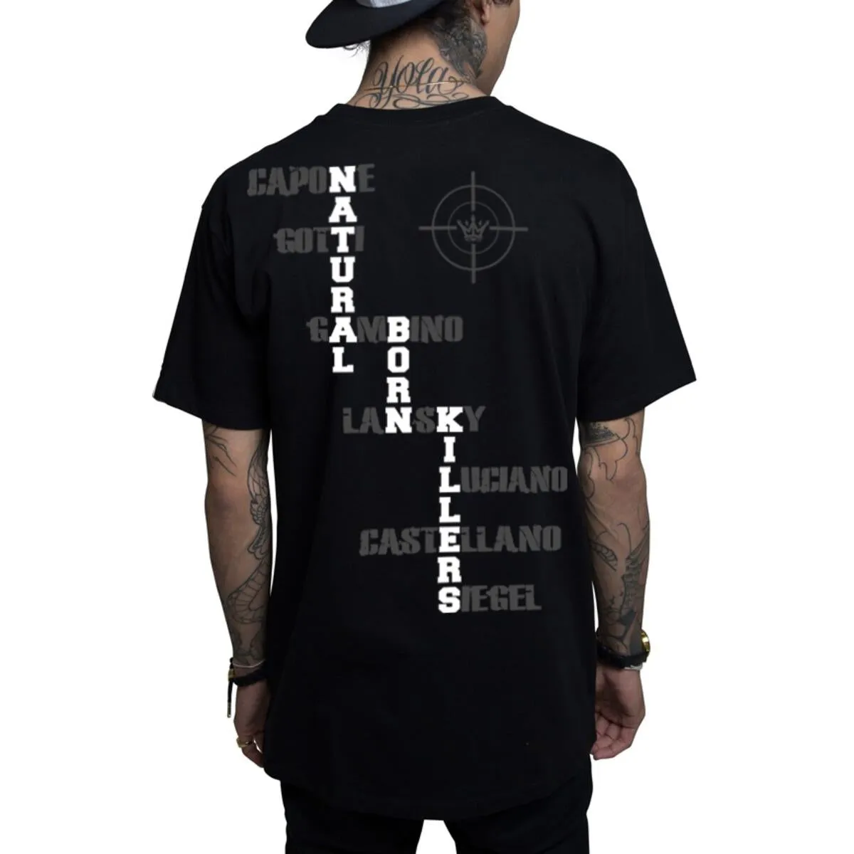 Born Killers Black Mens T-Shirt