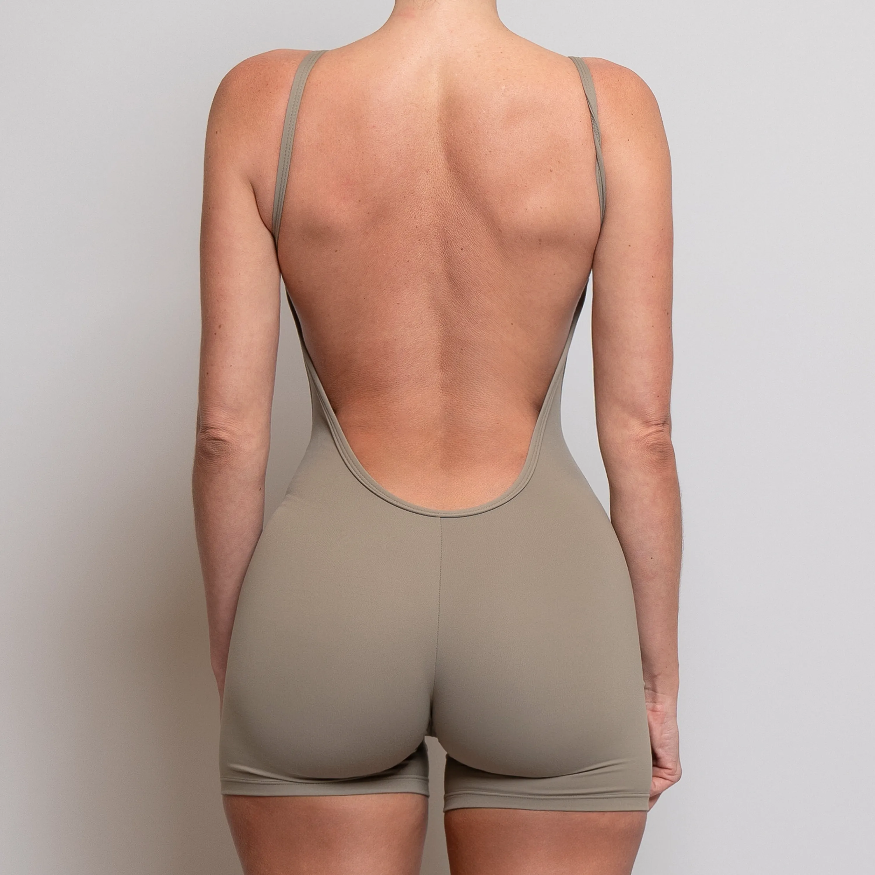 Cami Romper Khaki