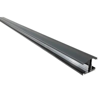 Capex Snap Down (10-25mm) Glazing Bar (4m) - Anthracite Grey