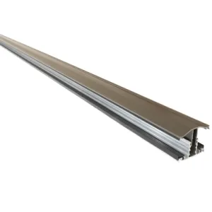 Capex Snap Down (10-25mm) Glazing Bar (4m) - Brown
