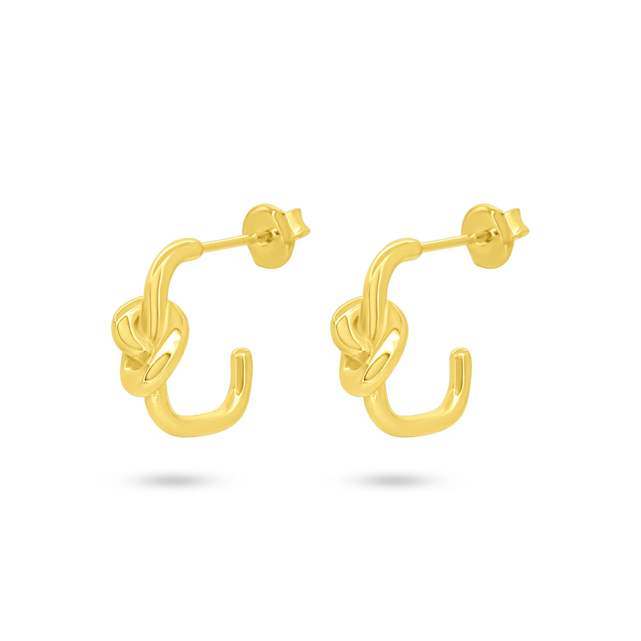 Chic Knot Hoops