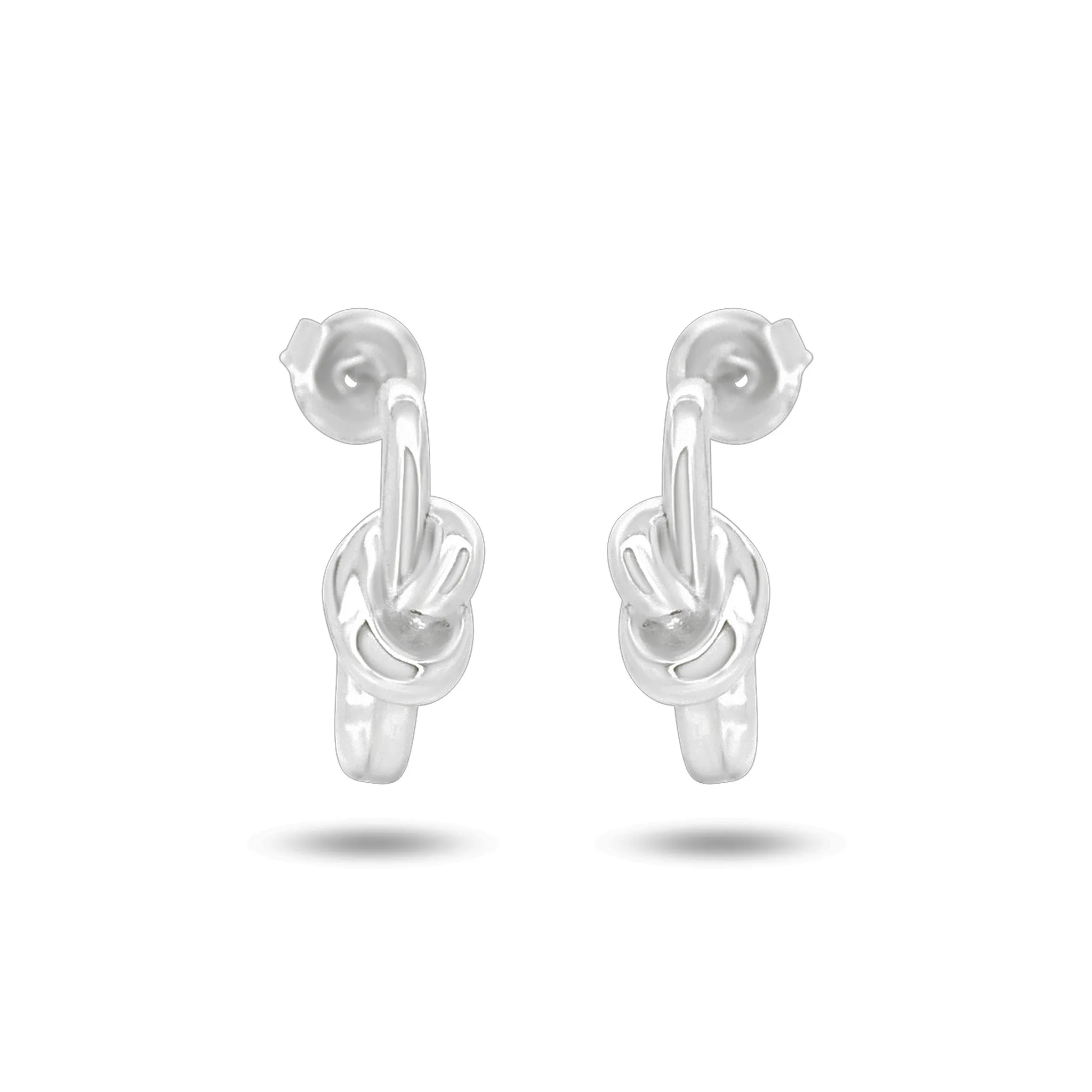 Chic Knot Hoops