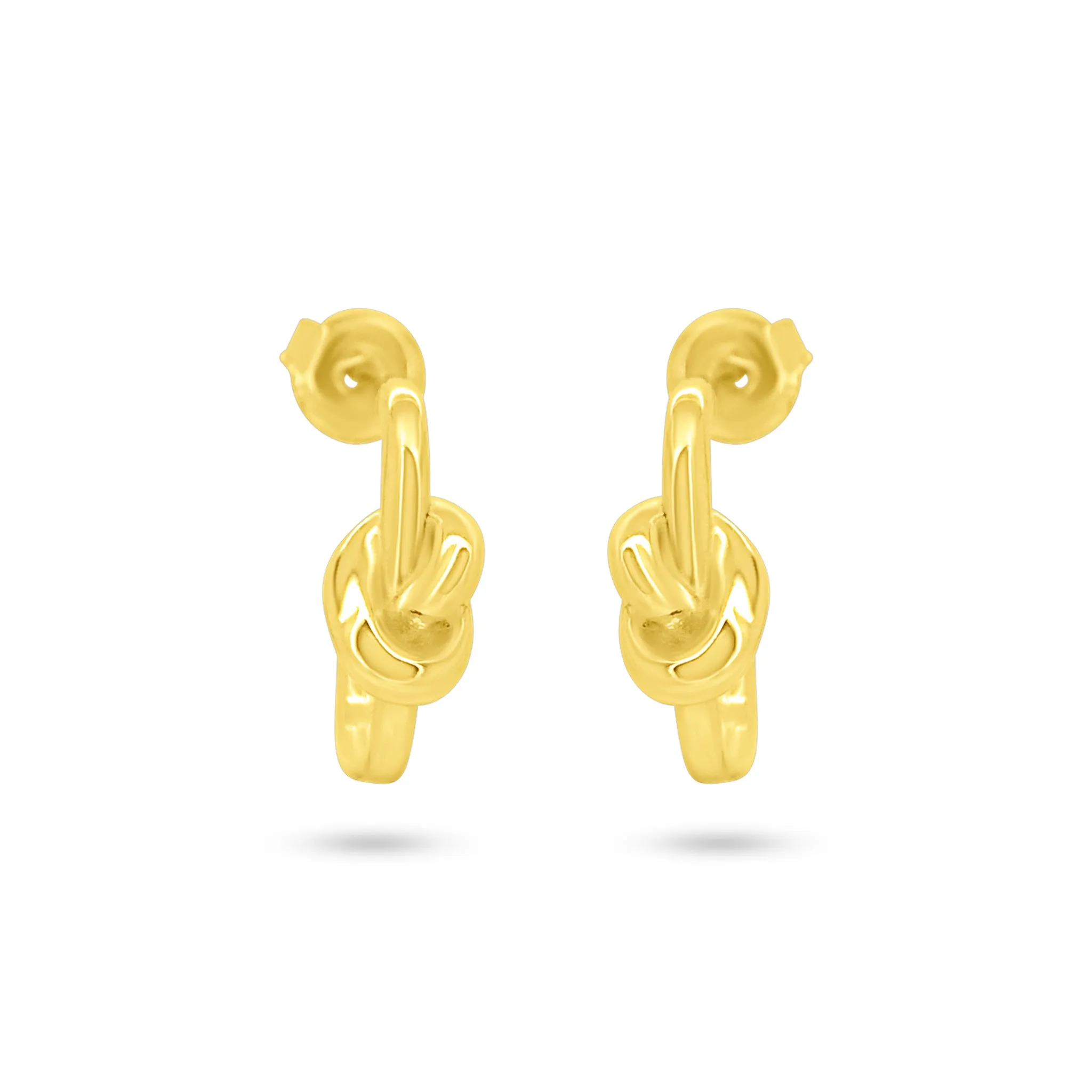 Chic Knot Hoops