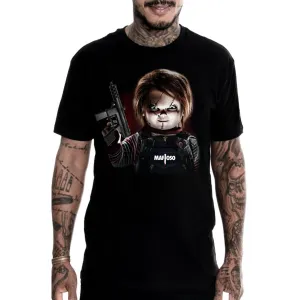 Chucky Black Mens T-Shirt