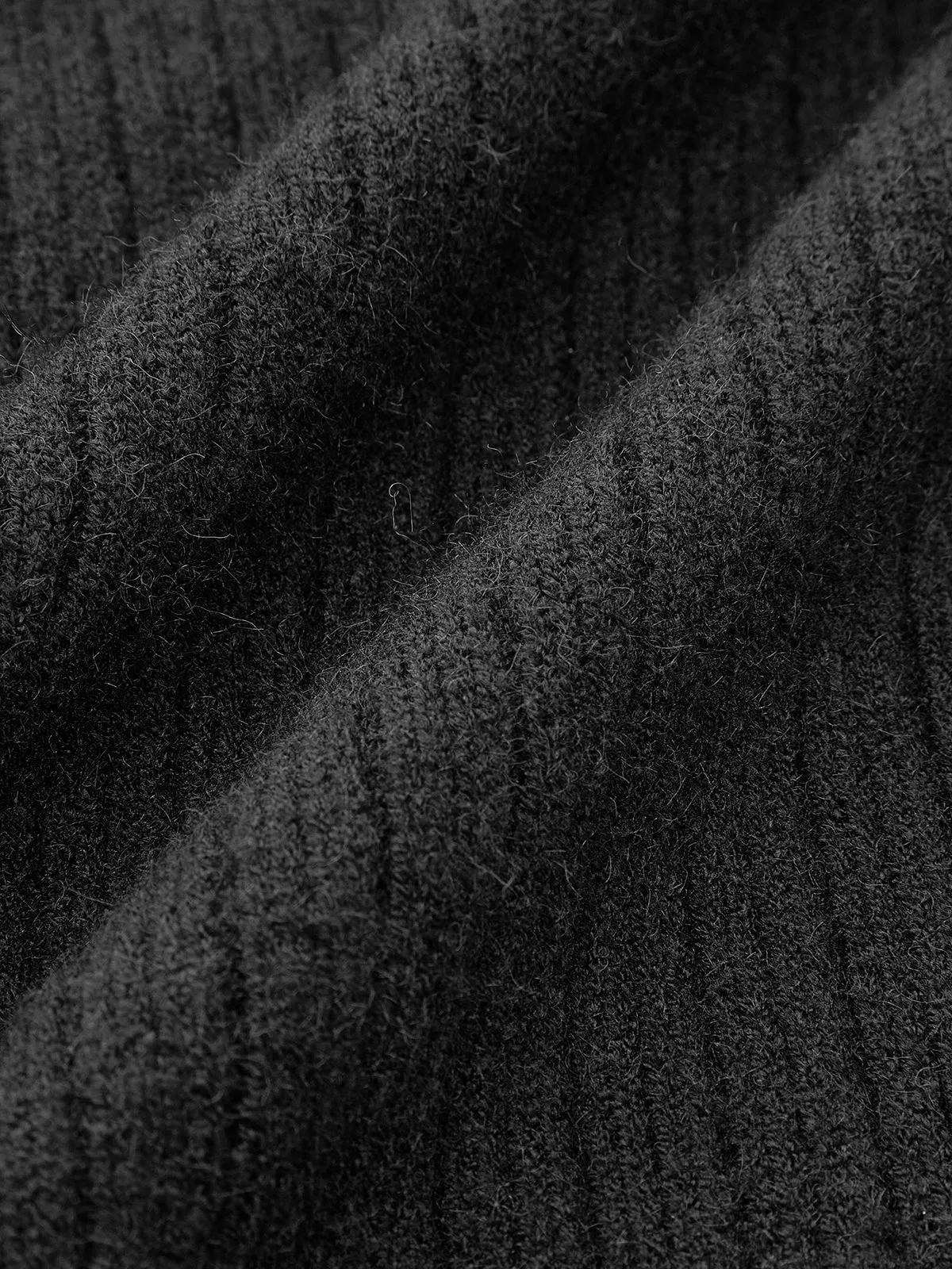 Contrast Ruffle Sweater