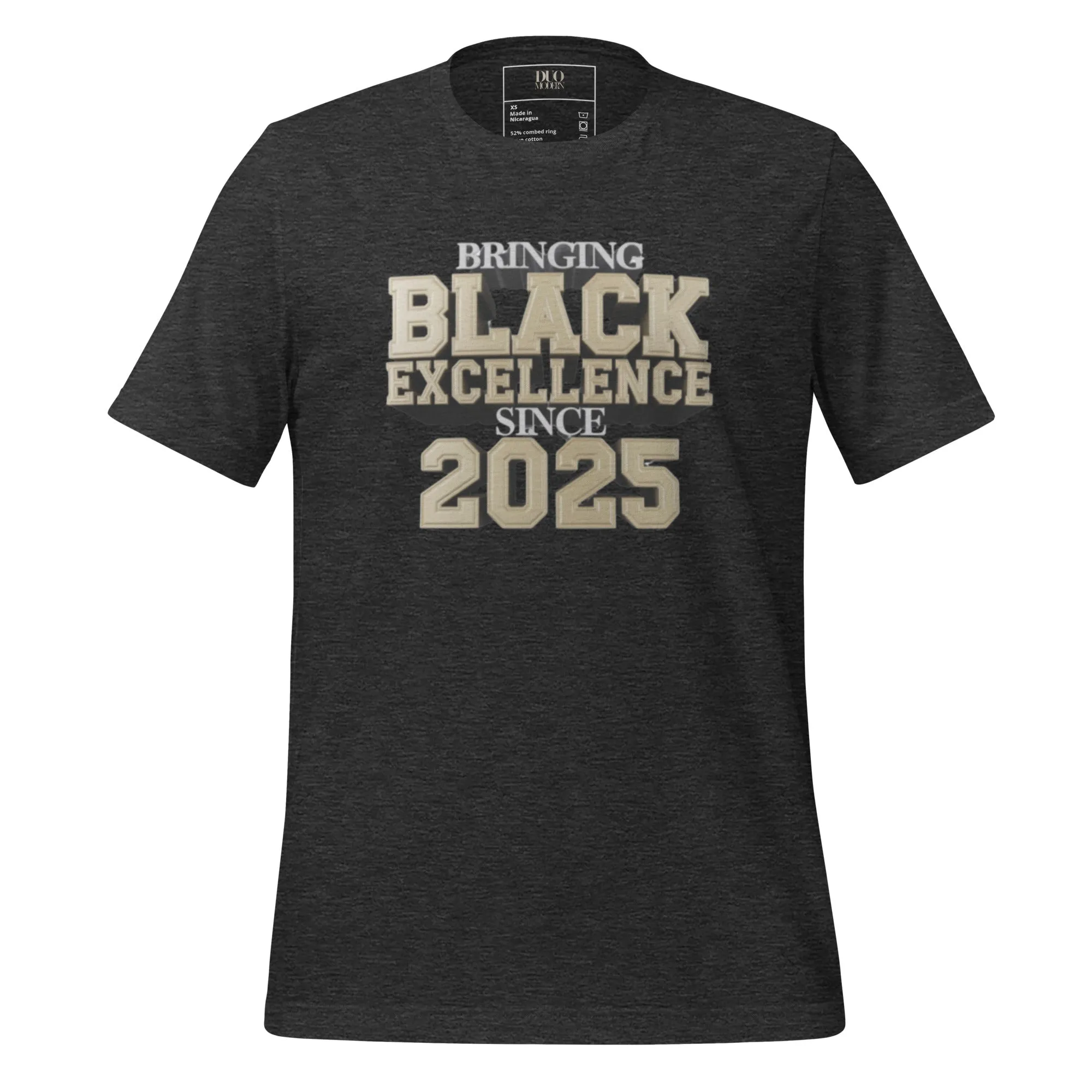 DUO MODERN "Bringing Black Excellence Since 2025" Unisex T-Shirt