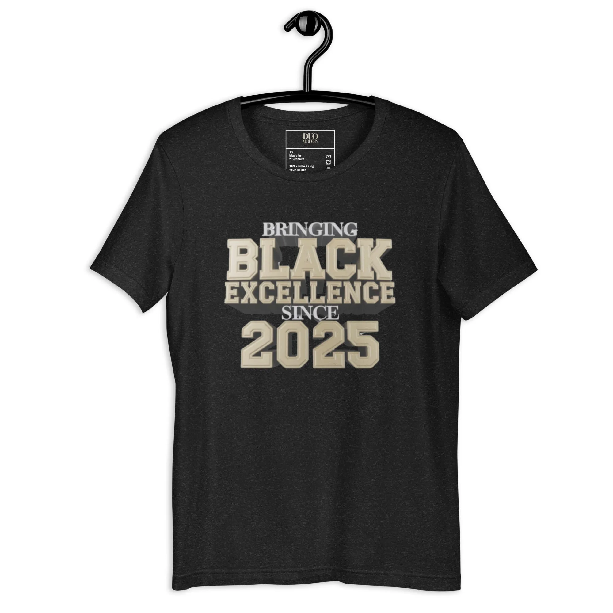 DUO MODERN "Bringing Black Excellence Since 2025" Unisex T-Shirt