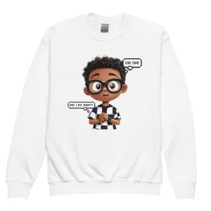 DUO MODERN "Oops Mode" Youth Unisex Sweatshirt
