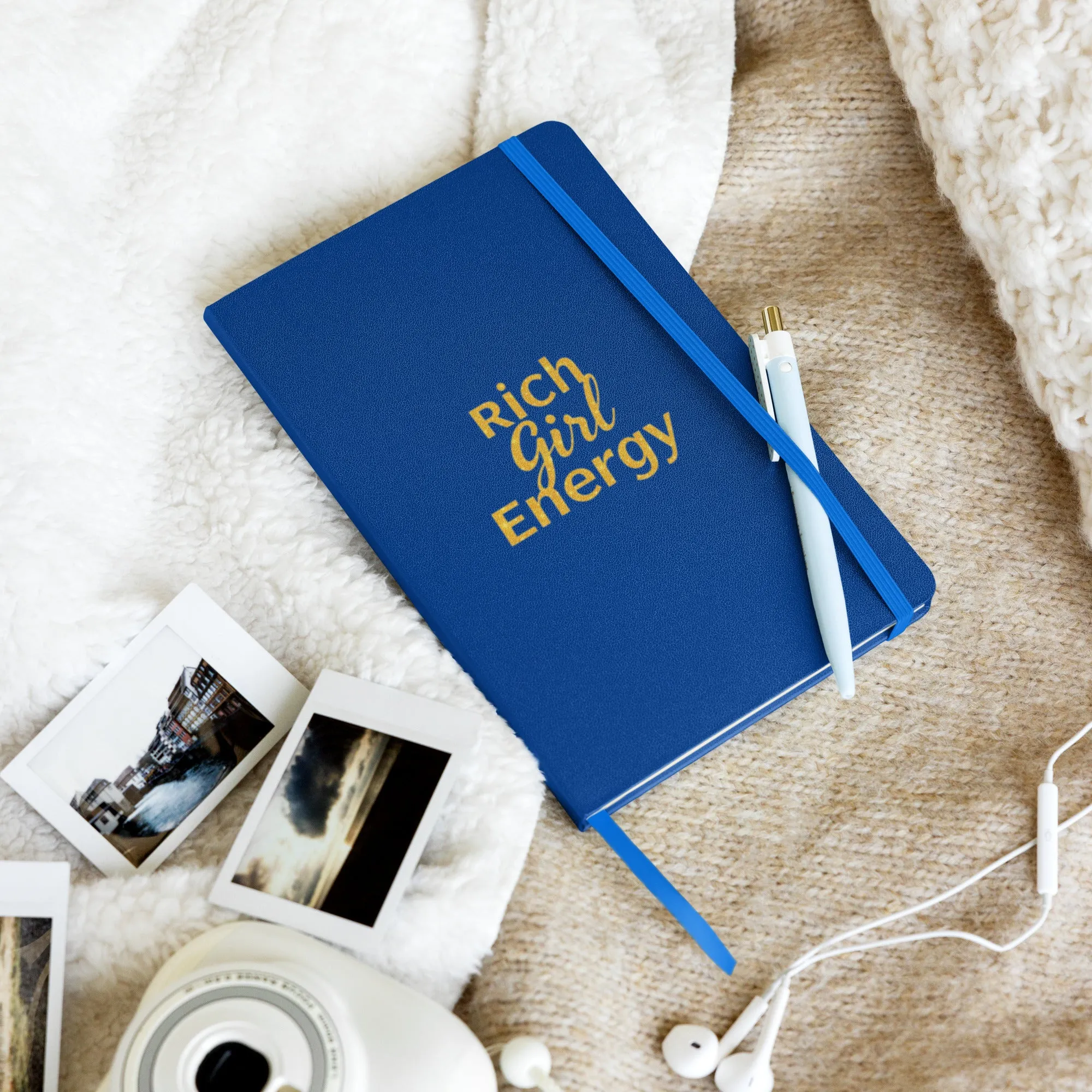 DUO MODERN "Rich Girl Energy" Hardcover Bound Notebook