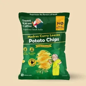 FREE Potato Chips - Madras Curry Leaves 60g Pack (Max 1 QTY)