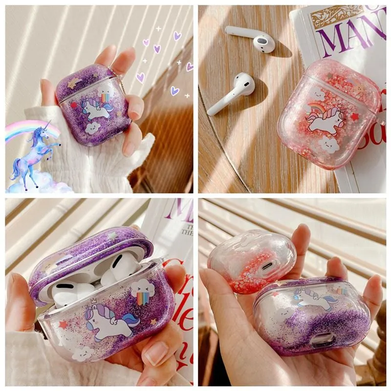 Glitter Unicorn AirPods Case