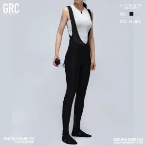 GRC SS20 Women Cycling Bib Tights Utility Reflective Black M size