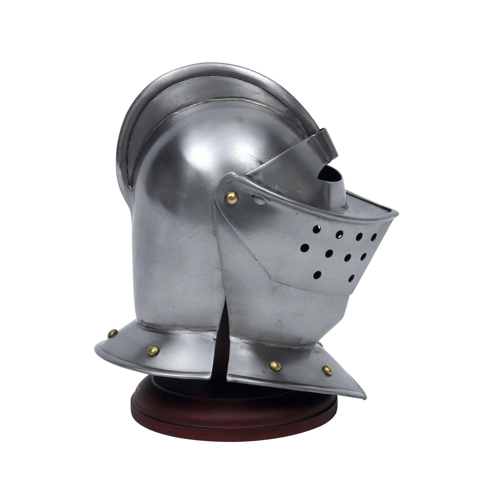 Mini Helmet - Close Helm W/Stand