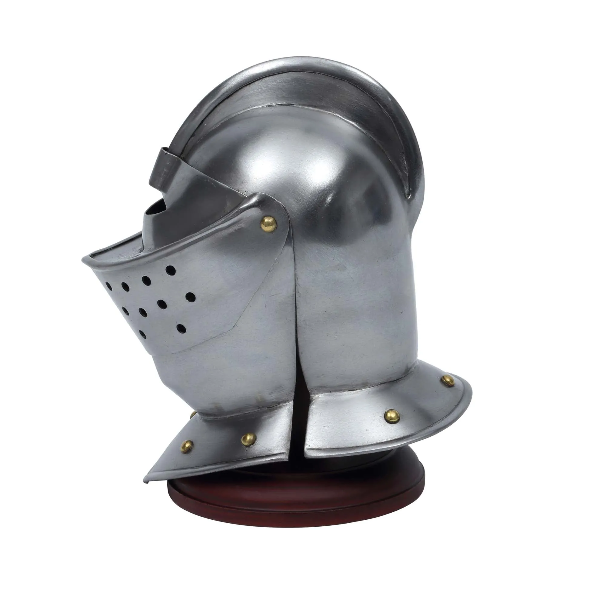 Mini Helmet - Close Helm W/Stand