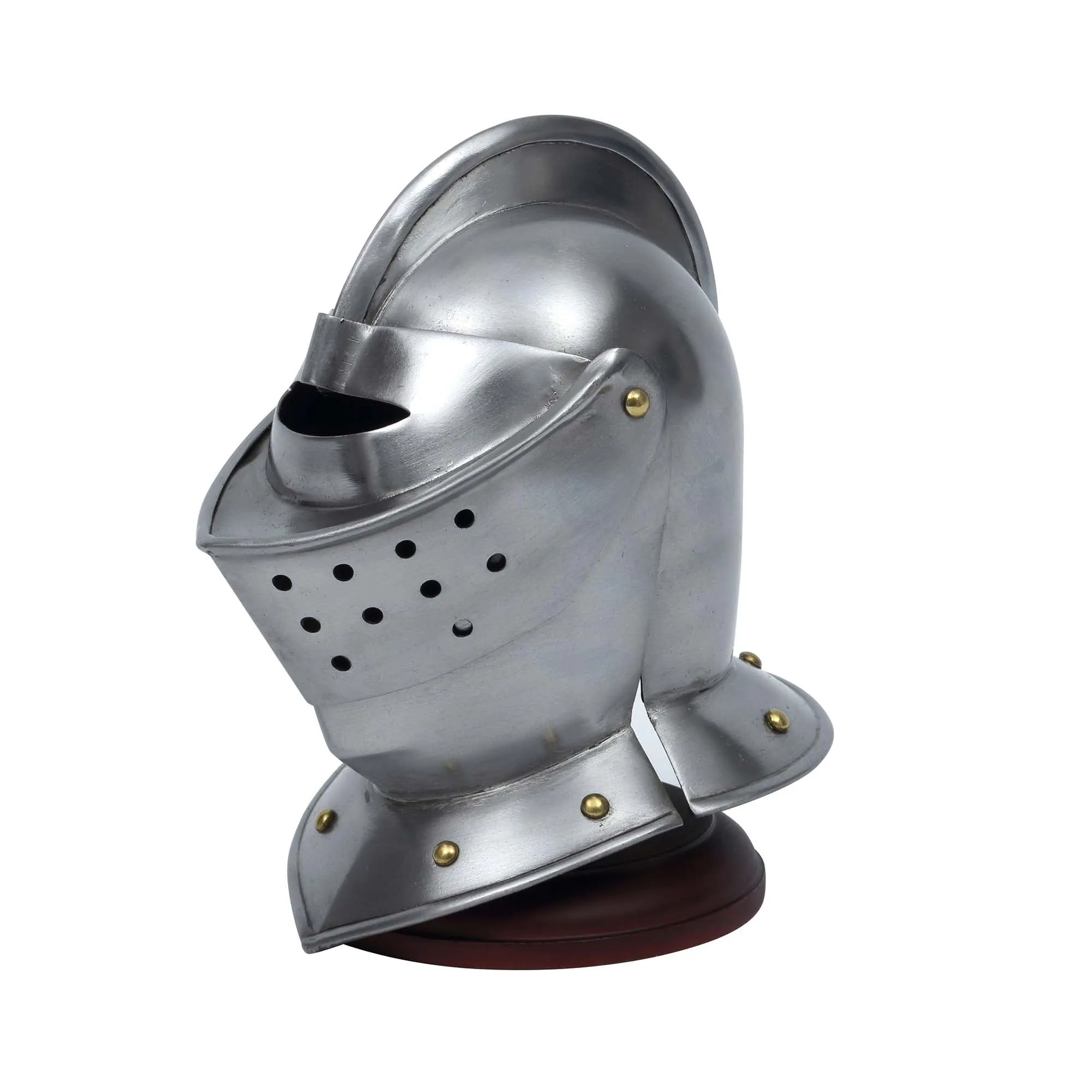 Mini Helmet - Close Helm W/Stand