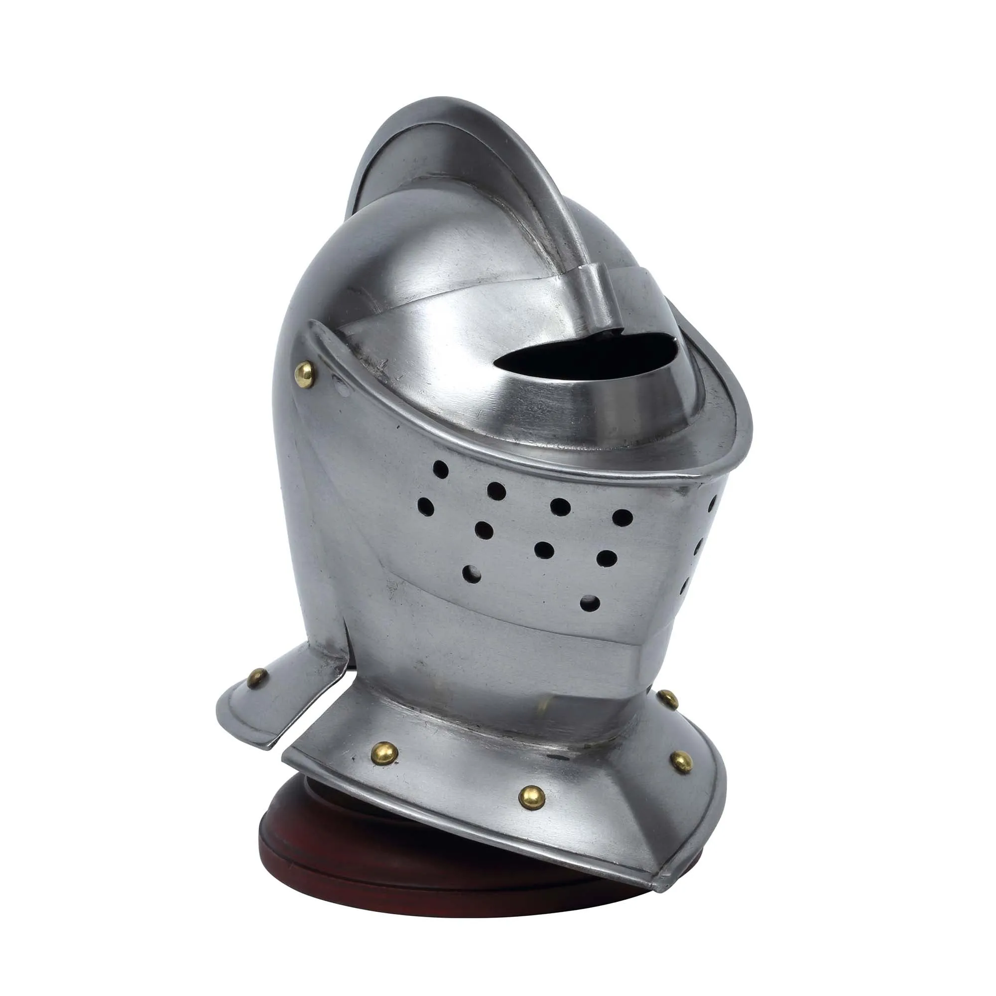 Mini Helmet - Close Helm W/Stand