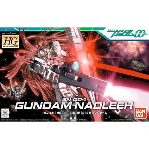 Mobile Suit Gundam 00 Gundam Nadleeh High Grade 1:144 Scale Model Kit