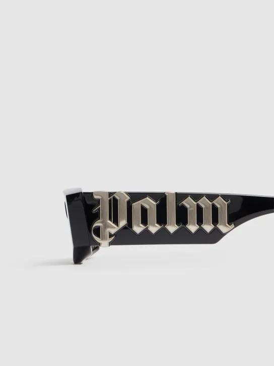 Palm Angels   Angel squared acetate sunglasses 