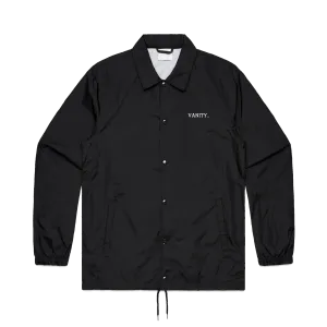 Vanity.. Unisex Coach Jacket - Black